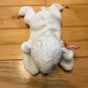 Ty Beanie Babies White Fleece Lamb